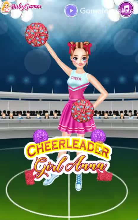 Cheerleader Girl Anna gameplay screenshot 1