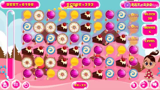 Candy Match-3 HD gameplay screenshot 1
