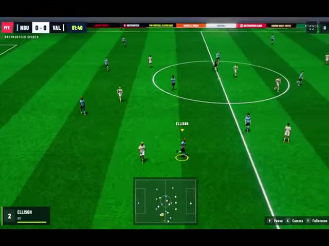 Pro Football Eleven 2027 gameplay screenshot 1
