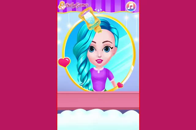 Princess Hair Spa Salon gameplay screenshot 1