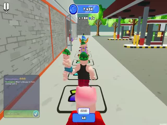 Obby Toilet Line gameplay screenshot 1