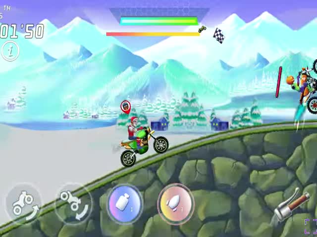 Bike Stunt Master Mini Rush gameplay screenshot 1