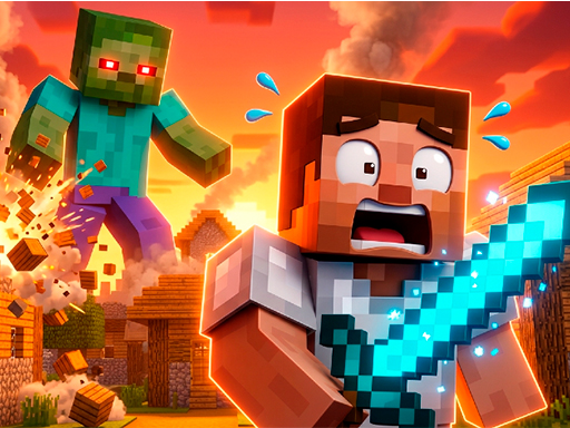 Noob save the village game preview