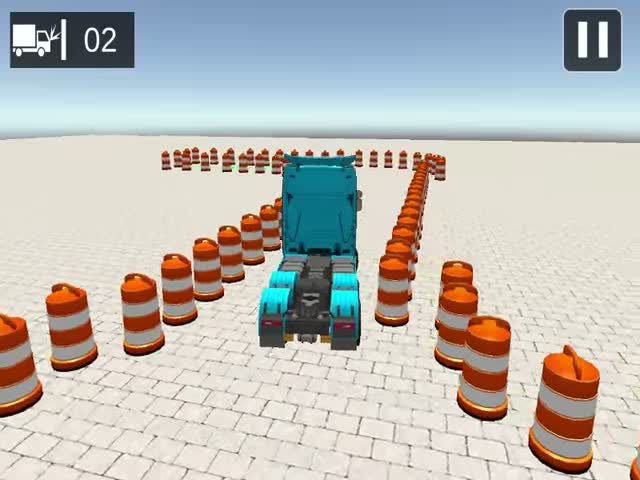Euro Truck Parking gameplay screenshot 1