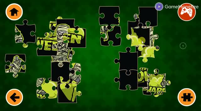 Happy Halloween Jigsaw gameplay screenshot 1