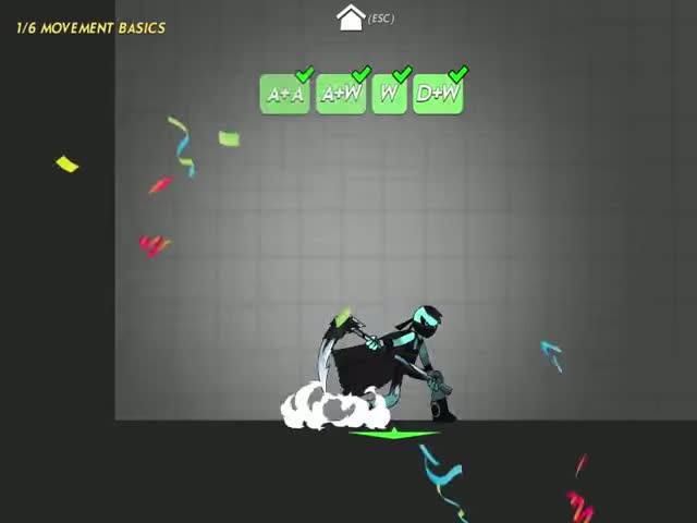 Stickman Kombat 2D gameplay screenshot 1