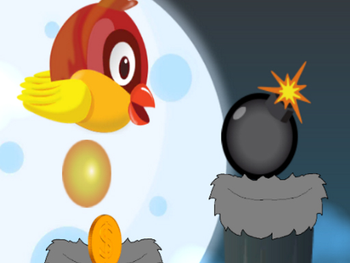 Flappy Egg Drop game preview