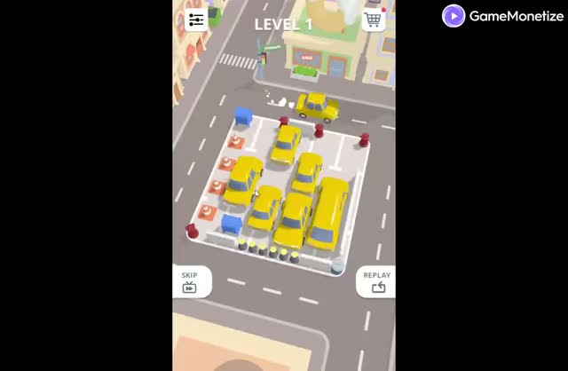 Crazy Parking Jam Car Jam Game gameplay screenshot 1