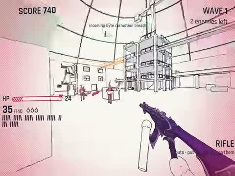 FRAGBYTE gameplay screenshot 1