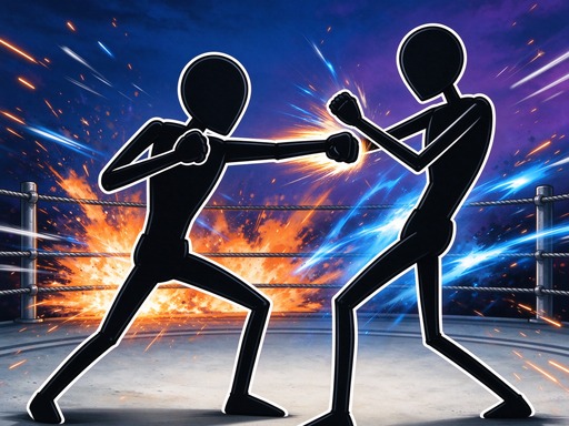 Stickman Kombat 2D game preview